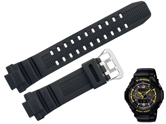 Oryginalny czarny pasek Casio G-Shock Gravitymaster GW-3000 GW-3500 GW-2500 GW-1500 G-1400 G-1000 G-1010 G-1100 G-1200 G-1250 G-1500
